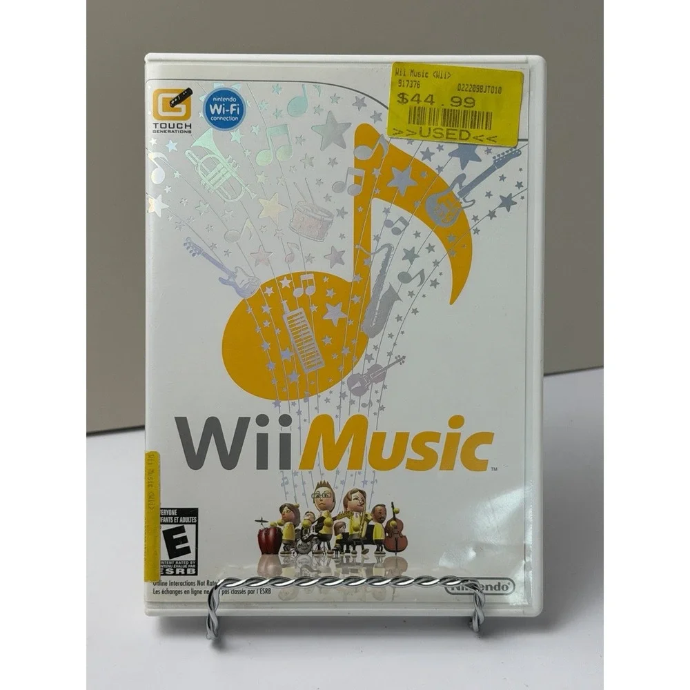 Wii Music (Nintendo Wii, 2008) - Complete w/ Manual